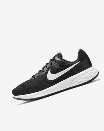 Nike Revolution 6 Negros Grises Blancos | MX 5436